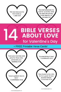 14 Printable Bible Verse Cards for Kids on Valentine's Day - Live Well ...