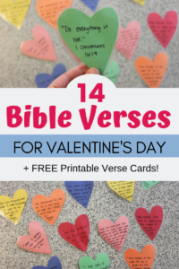 14 Printable Bible Verse Cards for Kids on Valentine's Day - Live Well ...