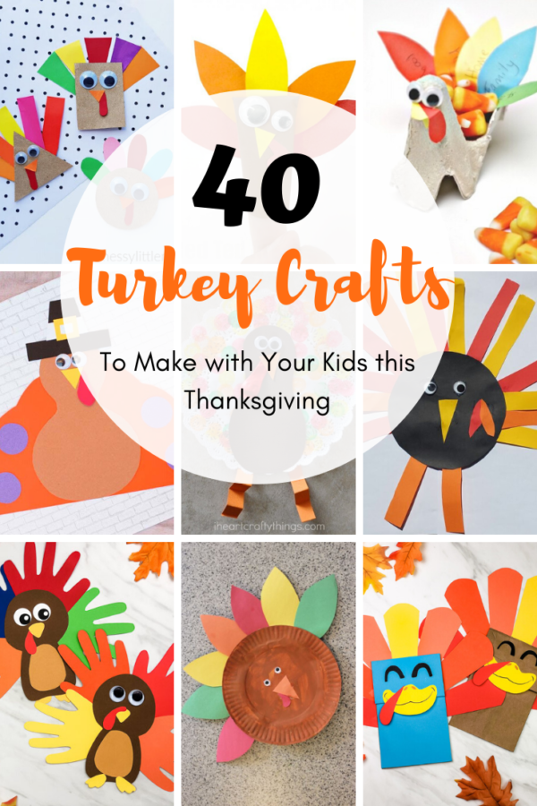 40 Thanksgiving Turkey Crafts for Kids - Live Well Play Together