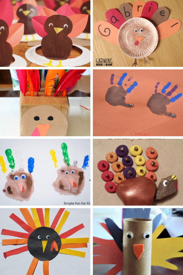 40 Thanksgiving Turkey Crafts for Kids - Live Well Play Together