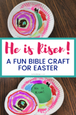 He is Risen! Empty Tomb Bible Craft for Kids this Easter - Live Well ...