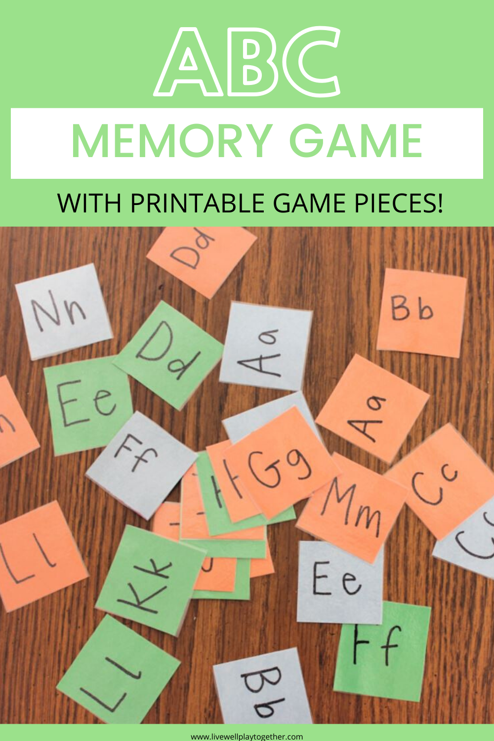 Alphabet Game For Preschoolers: ABC Memory Match-Up - Live Well Play ...