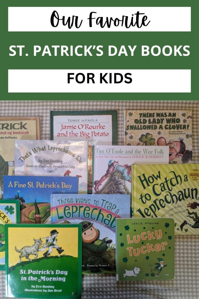 Our favorite St. Patrick's Day Books for Kids.  Book collection